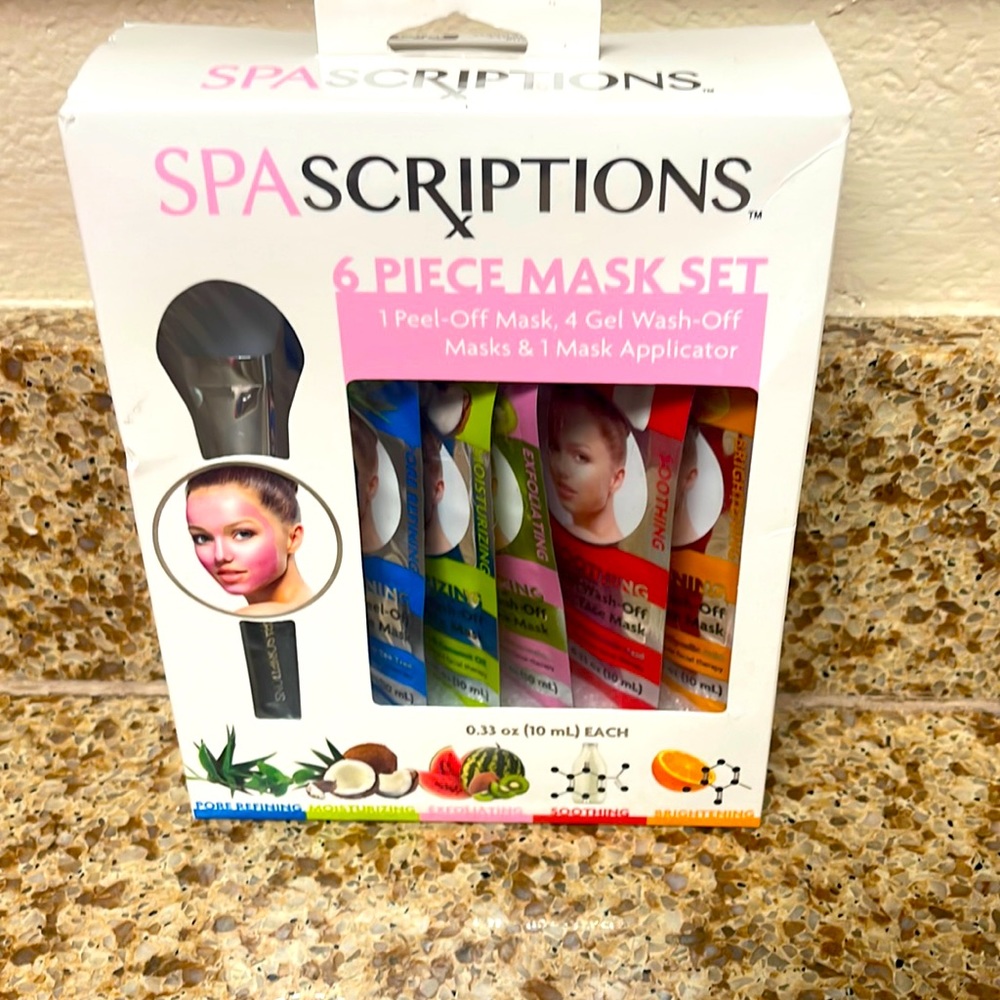 Spascription 6 piece mask set
